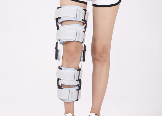 Scharnierend Medisch Orthosis Orthosis van de Knieenkel Haak en Lijnontwerp Gemakkelijk te dragen