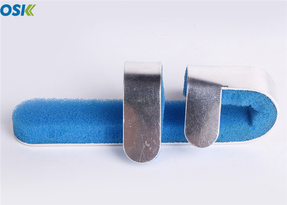 Het universele Grootte Gebroken Materiaal van het het Schuimaluminium van de Beensplinter Blauwe voor Vinger